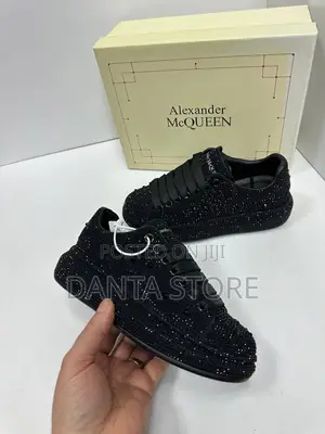 Alexander McQueen Oversized Sneakers Black