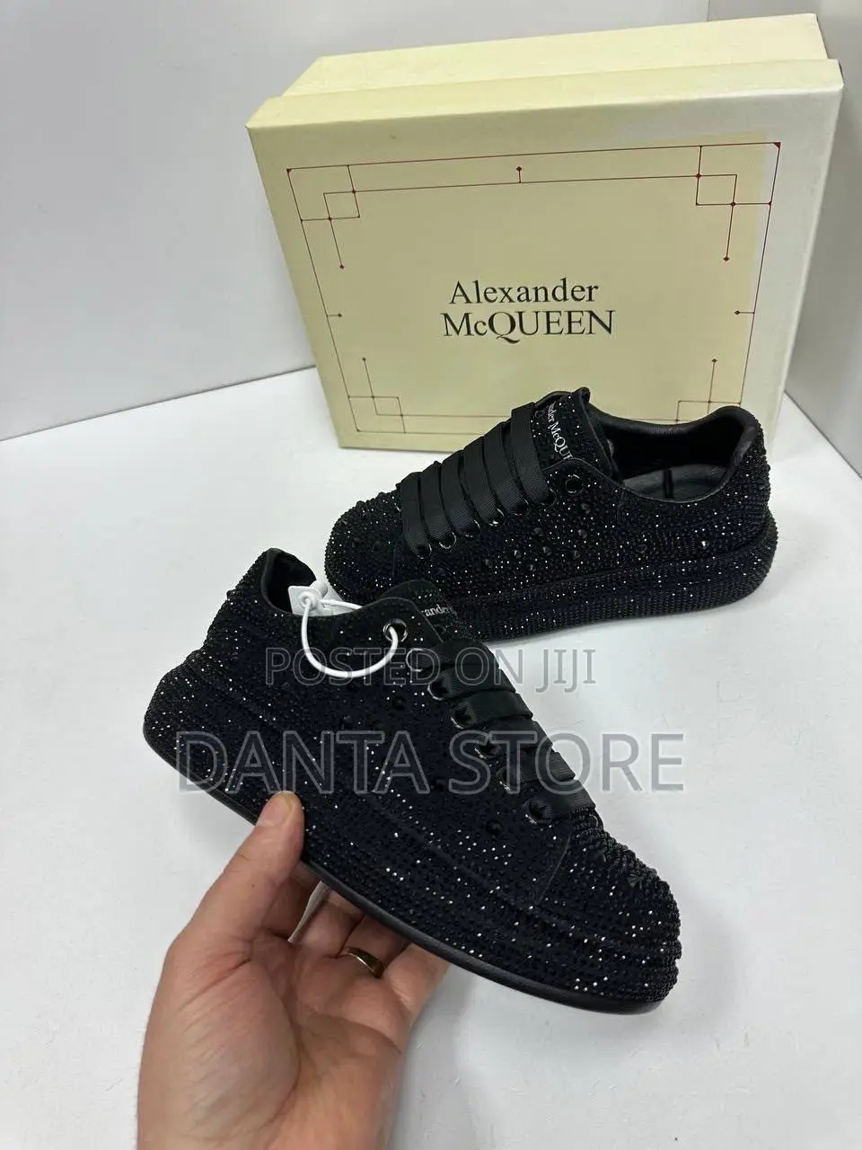 Alexander McQueen Oversized Sneakers Black