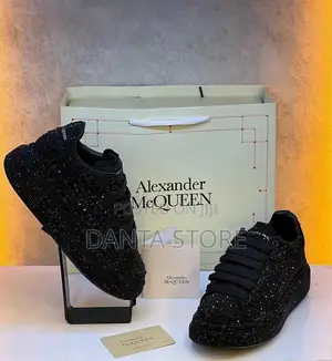 Alexander McQueen Oversized Sneakers Black