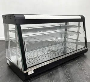 Commercial Food Warmer Showcase Display Hw603