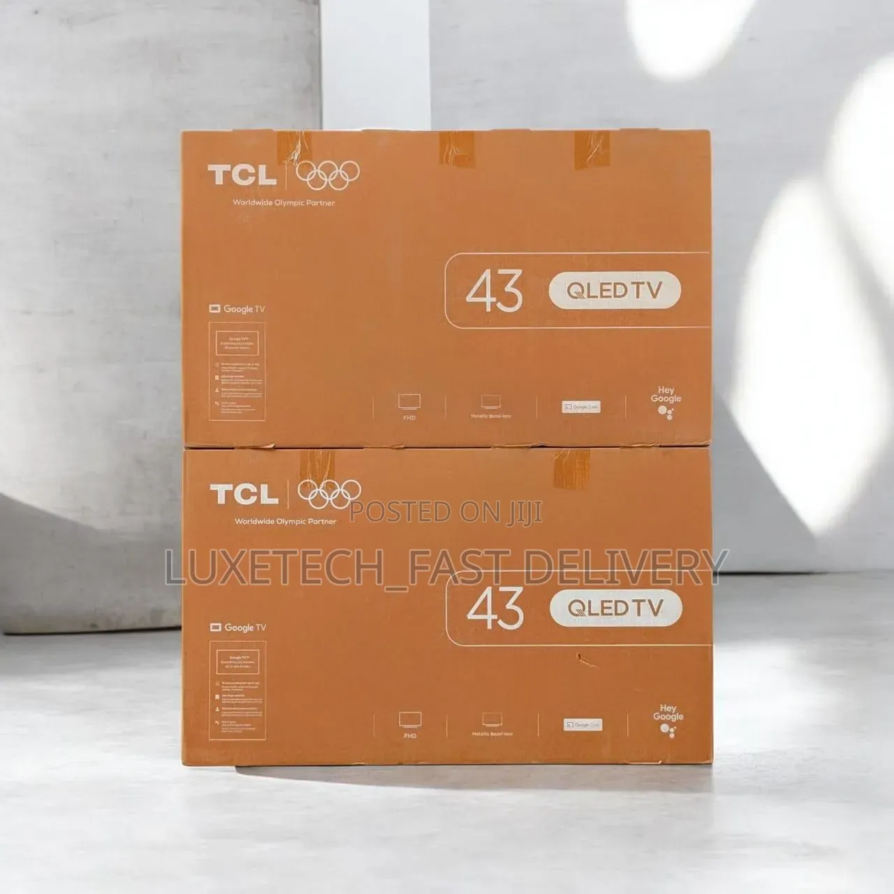 TCL 43-Inch Qled Google Tv With Ultra-Clear Picture + Smart Streaming