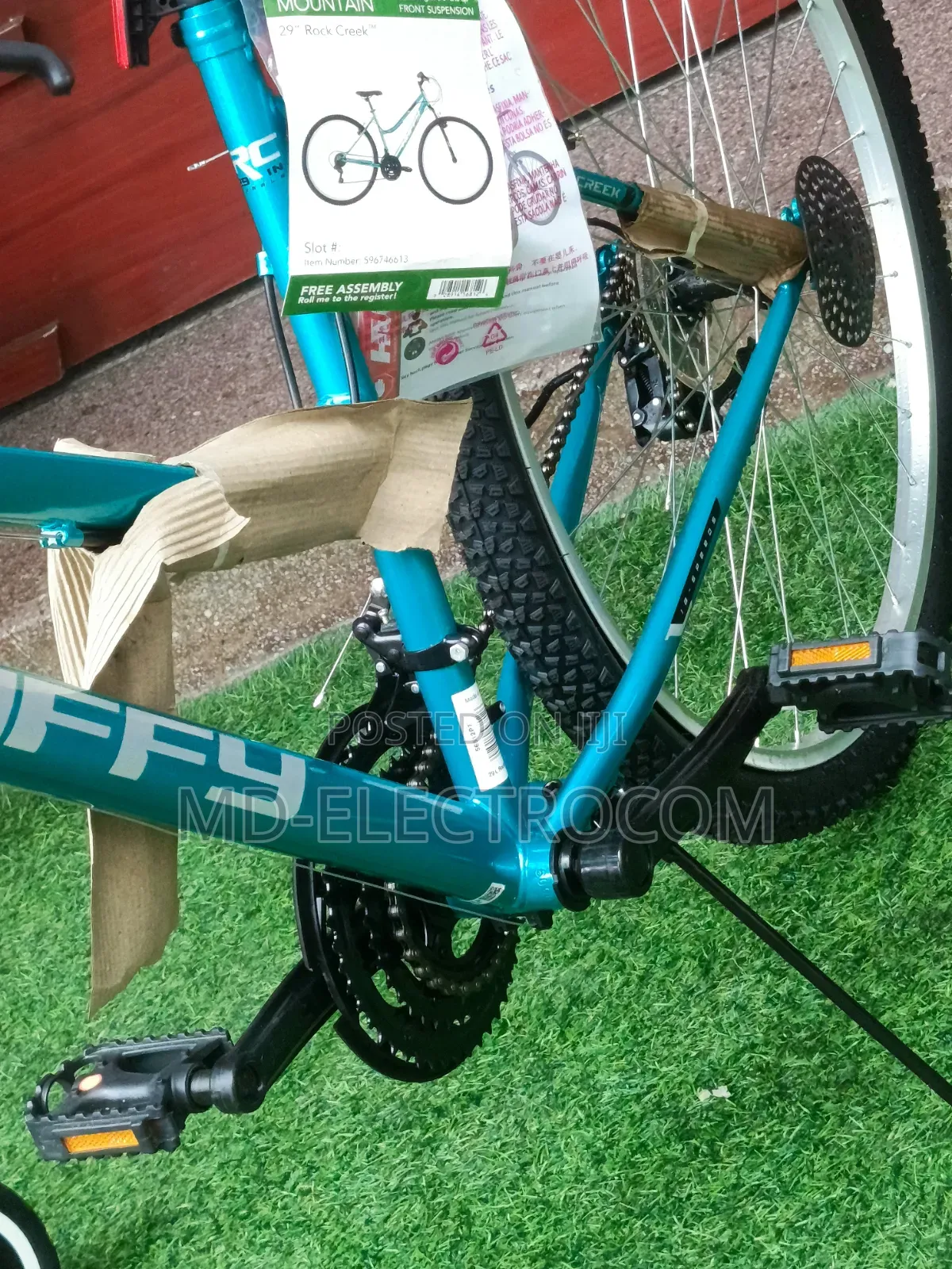 Mountain Bike Huffy Rock Creek Yenye Rangi Ya Samawati Inch 29