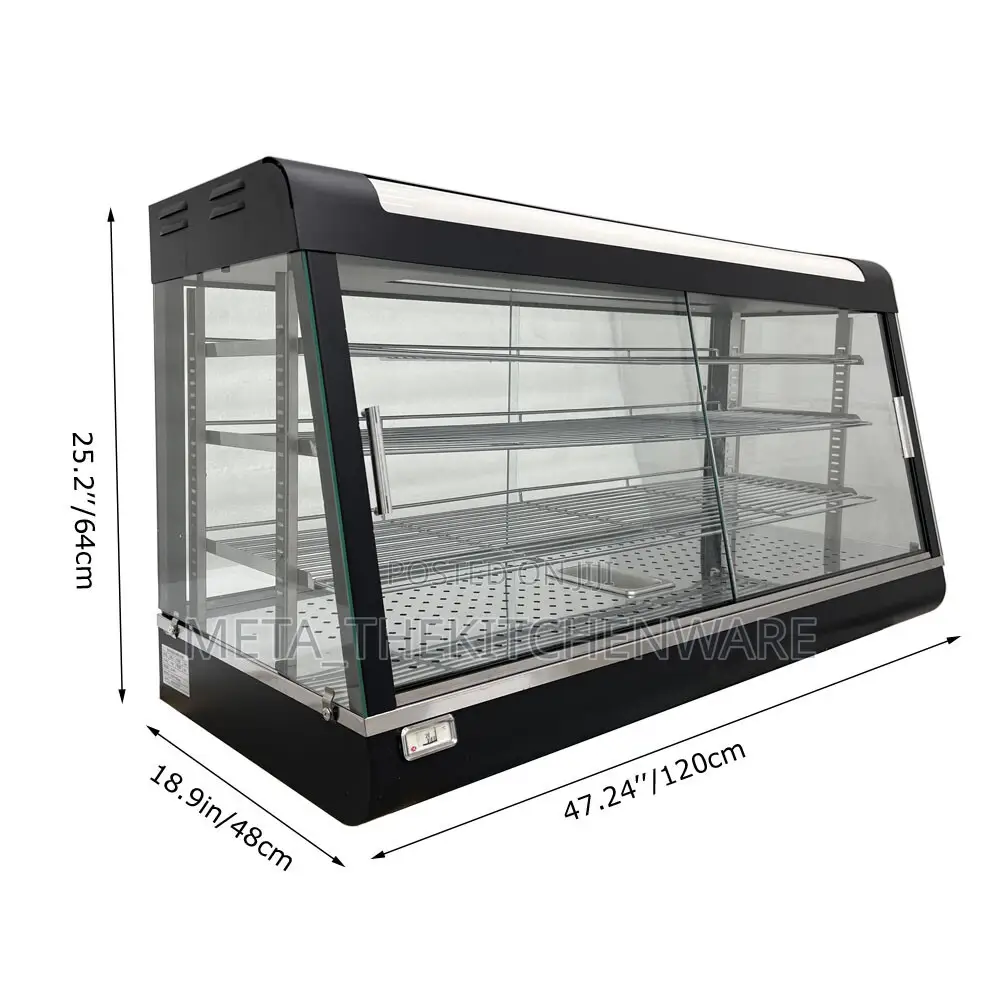 Commercial Food Warmer Showcase Display Hw603