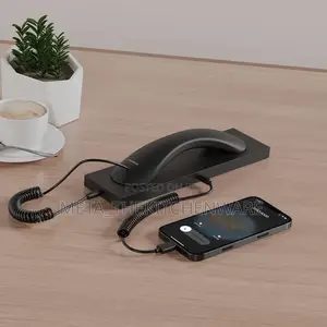 Porodo Classic Retro Phone Handset, Smart Work Calling