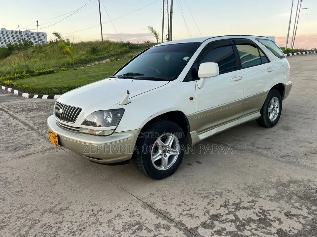 Toyota Harrier 2001 White