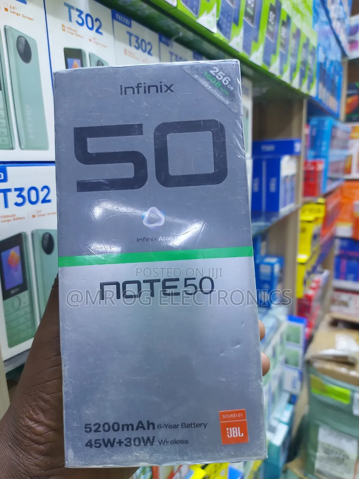 New Infinix Note 50 4G 256 GB