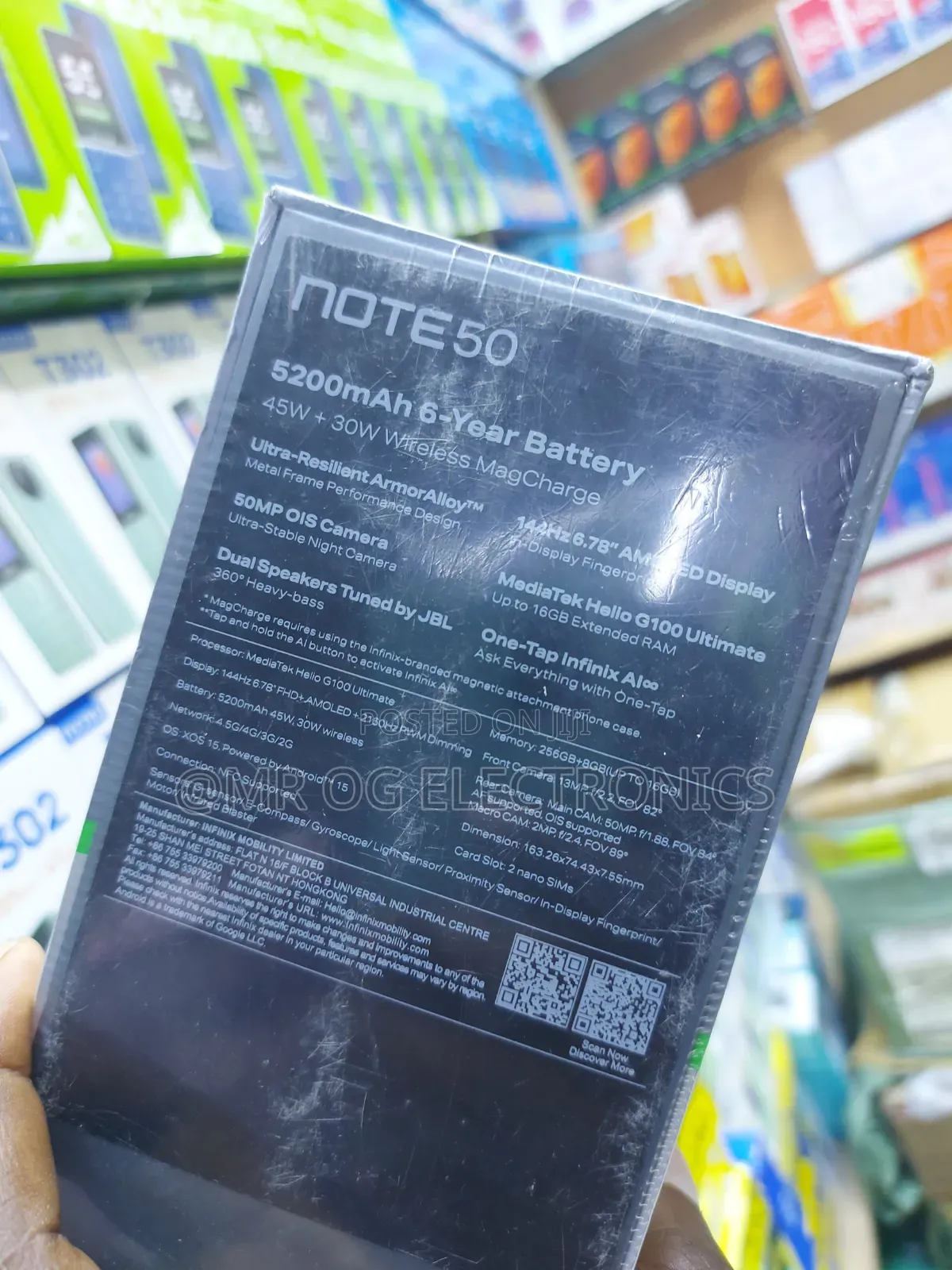New Infinix Note 50 4G 256 GB