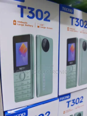 New Tecno T302 Black