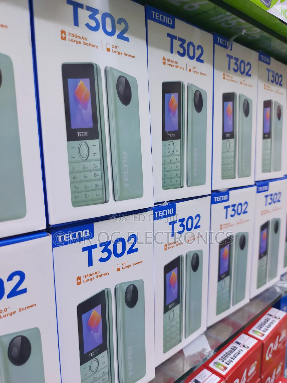New Tecno T302 Black