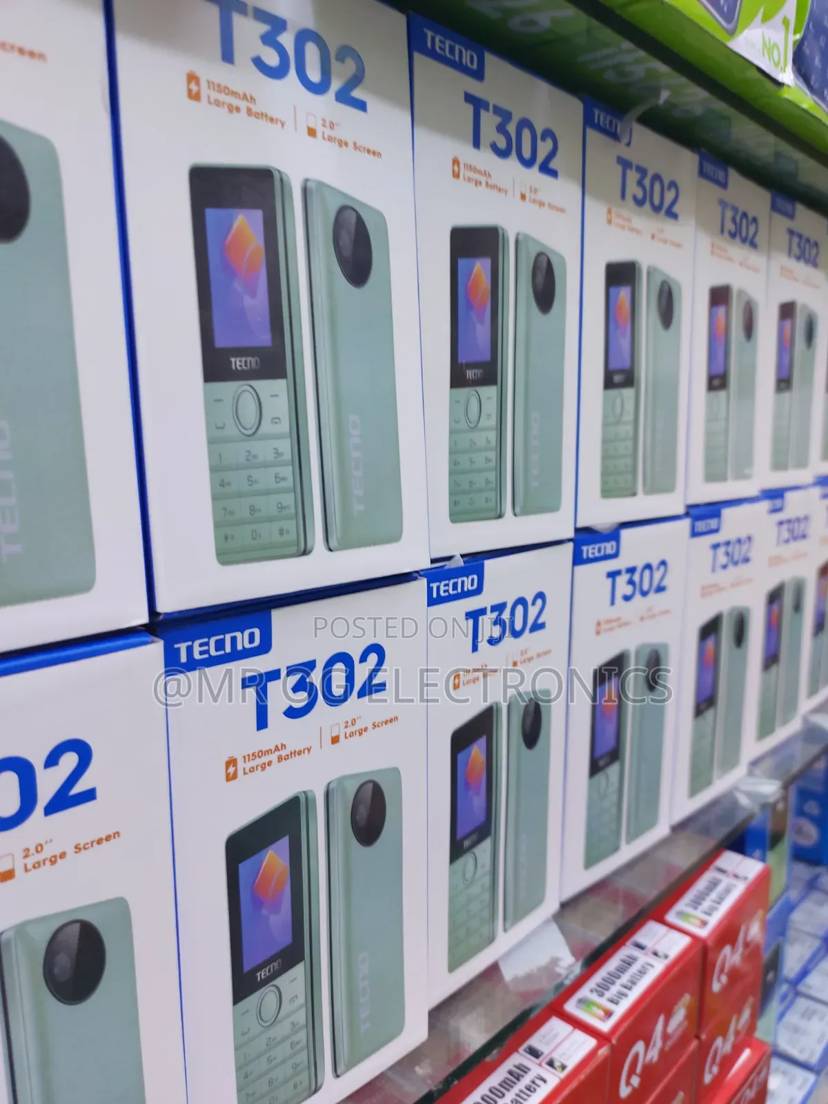 New Tecno T302 Black