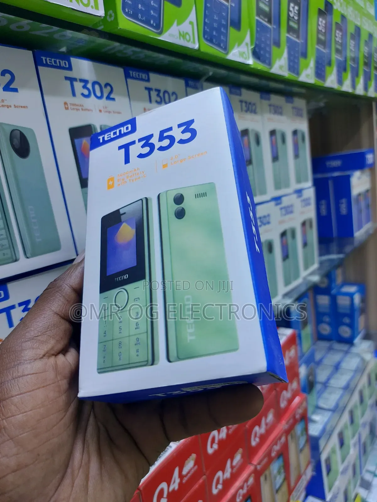 New Tecno T353 Black