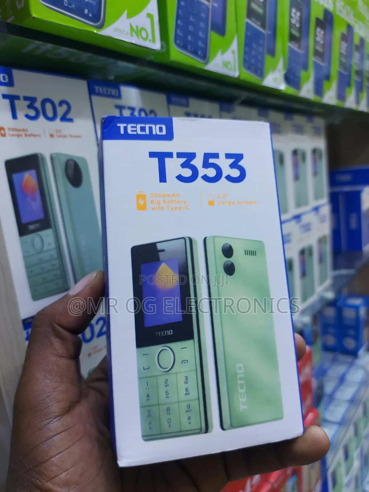 New Tecno T353 Black