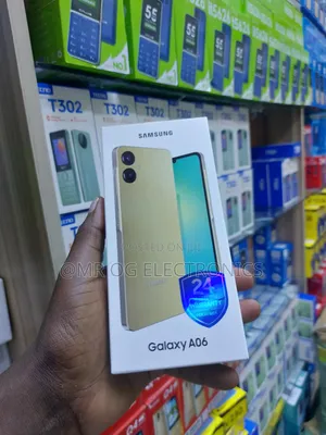 New Samsung Galaxy A06 64 GB Black
