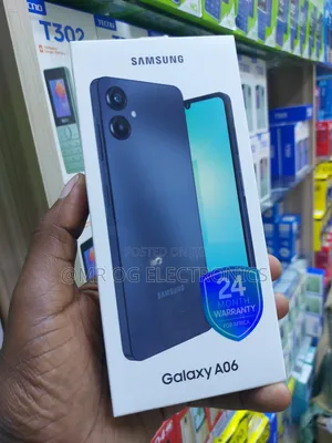 New Samsung Galaxy A06 128 GB Black