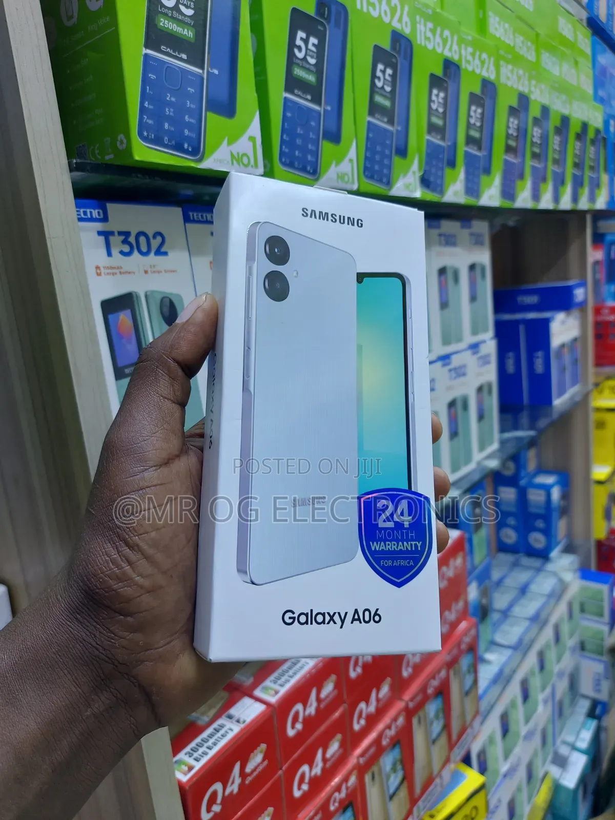 New Samsung Galaxy A06 128 GB Black