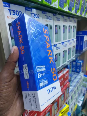 New Tecno Spark 50 128 GB Black