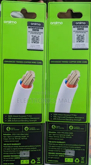 Oraimo Robustline Ocd-114cl Type-C to Lightnning Fast Cable
