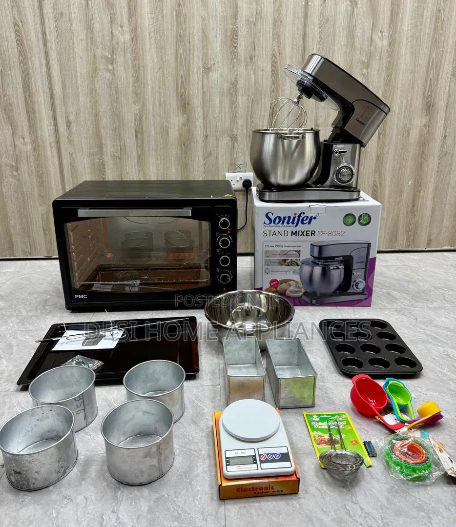 Electric Oven 135l+Stand Mixer 5.0l+Cace Tols Set
