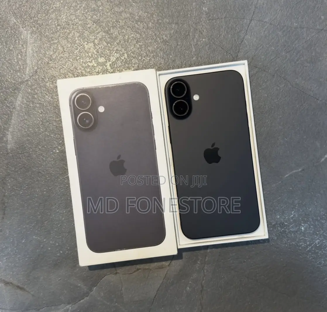 New Apple iPhone 16 Plus 256 GB Black