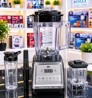 Mimax Digital Powermax Pro 3-in-1 Blender (Mx-226c)