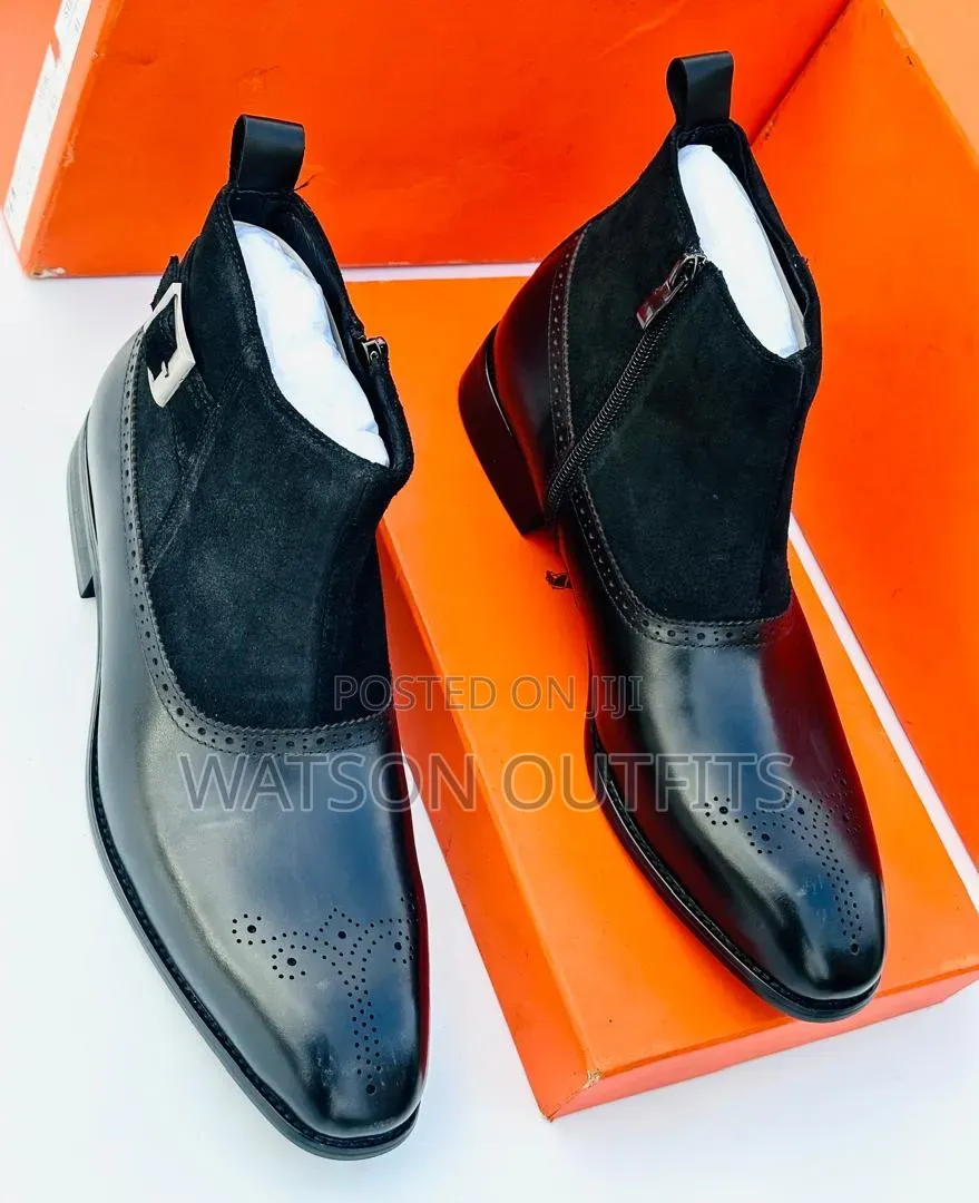 Men's Leather Shoes or Boot Footwears England Made Quality Too Much