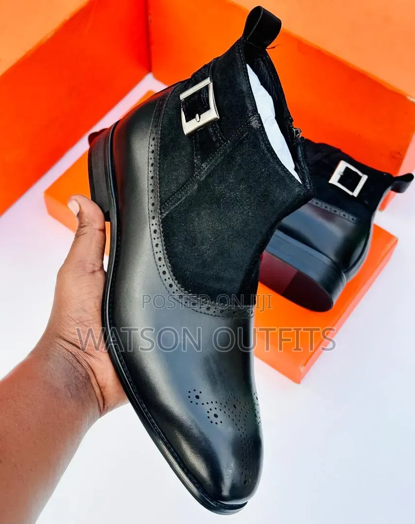 Men's Leather Shoes or Boot Footwears England Made Quality Too Much