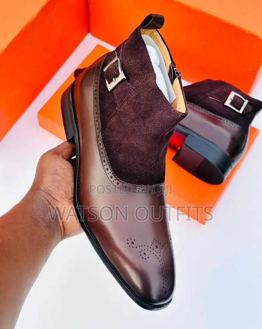 Men's Leather Shoes or Boot Footwears England Made Quality Too Much