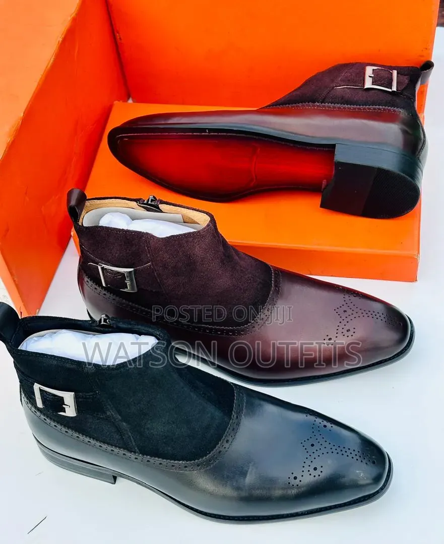 Men's Leather Shoes or Boot Footwears England Made Quality Too Much