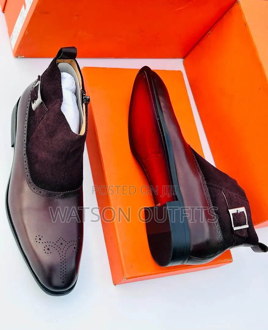 Men's Leather Shoes or Boot Footwears England Made Quality Too Much