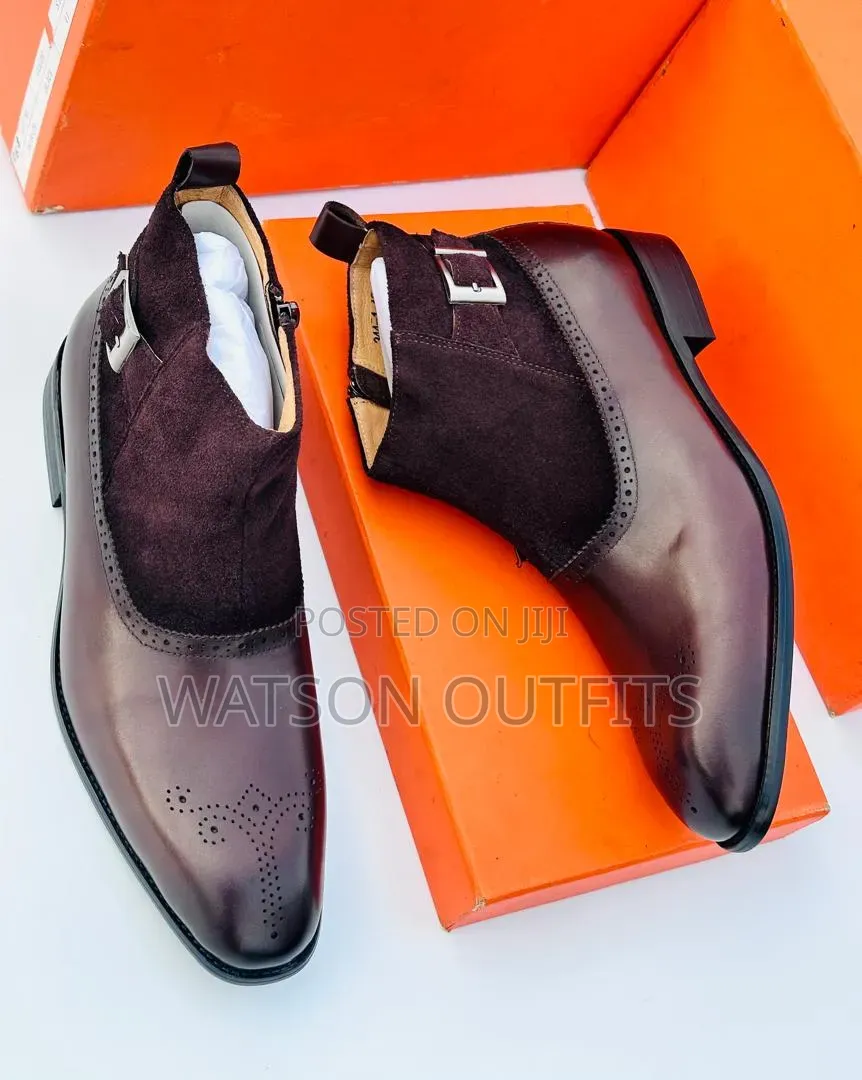Men's Leather Shoes or Boot Footwears England Made Quality Too Much