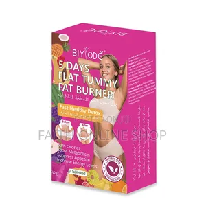 Biyodé 5 Days Flat Tummy Fat Burner Detox Tablets
Weight • 60 Tablets