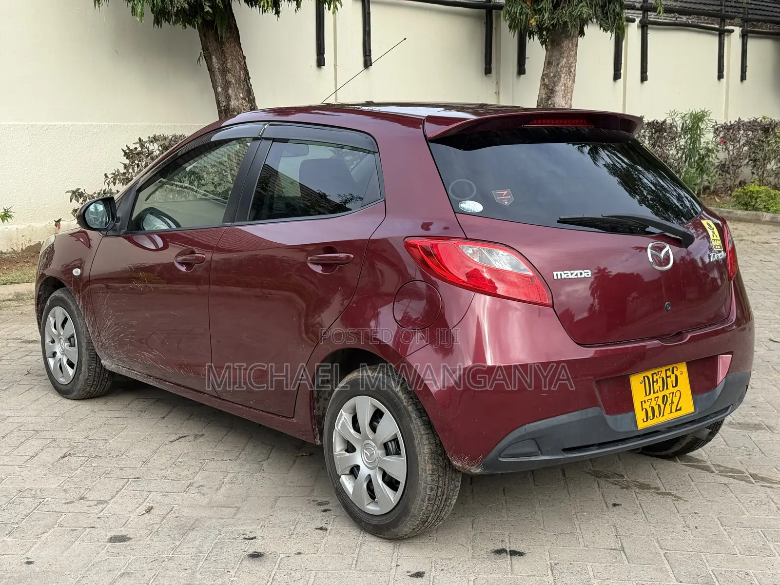 Mazda Demio 2012 Maroon