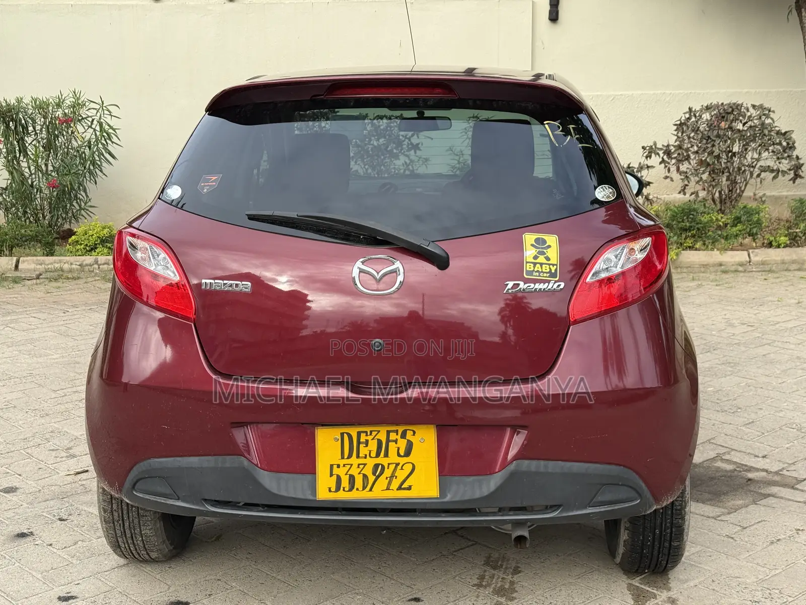 Mazda Demio 2012 Maroon