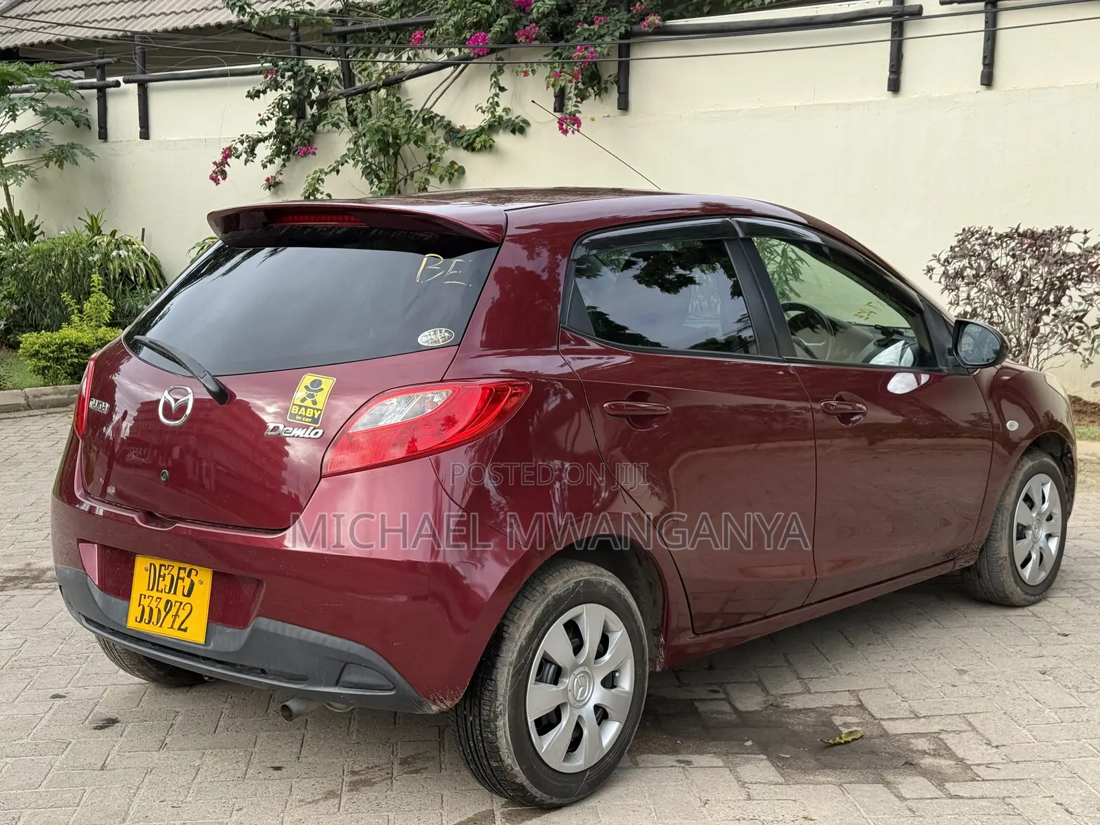Mazda Demio 2012 Maroon