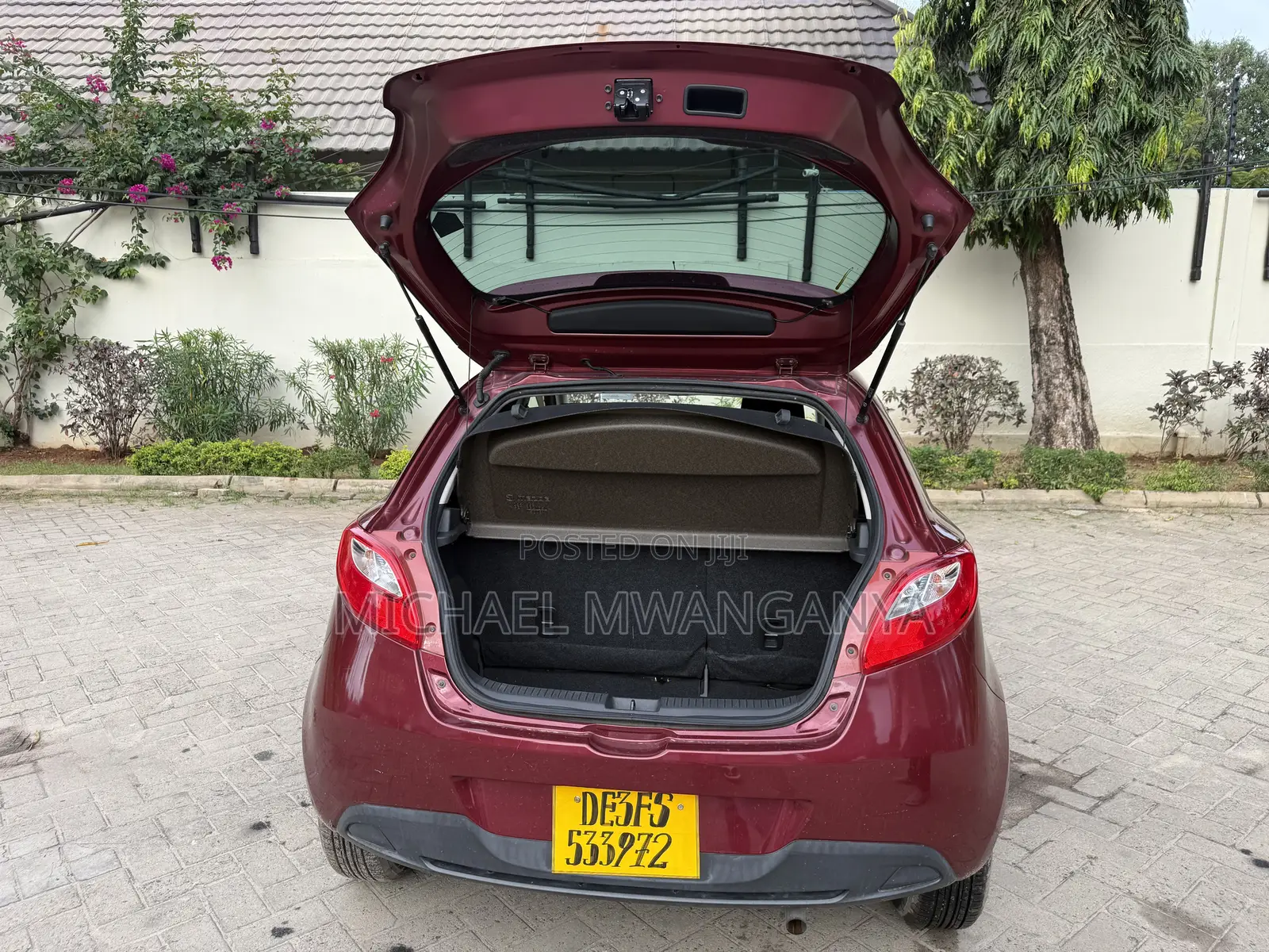Mazda Demio 2012 Maroon