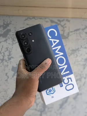 New Tecno Camon 50 Pro 256 GB Black