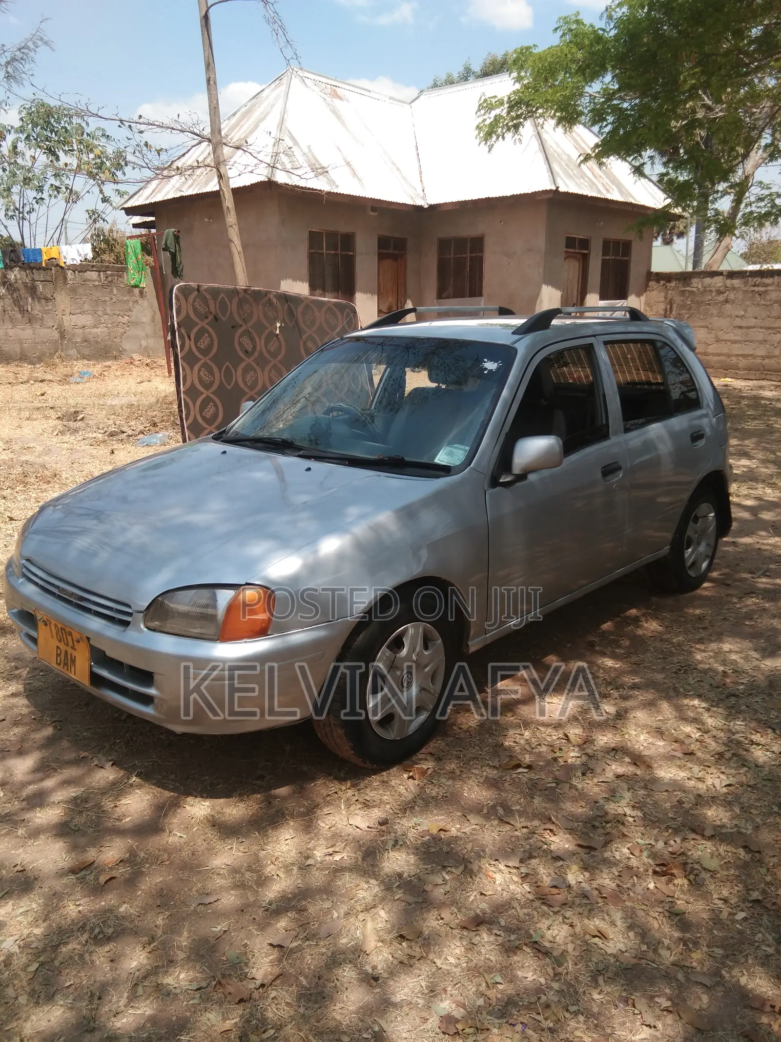 Toyota Starlet 1998 Gray