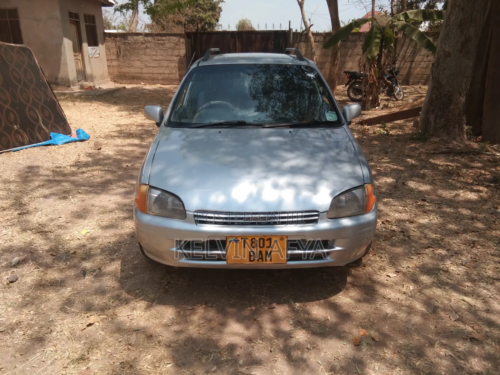 Toyota Starlet 1998 Gray