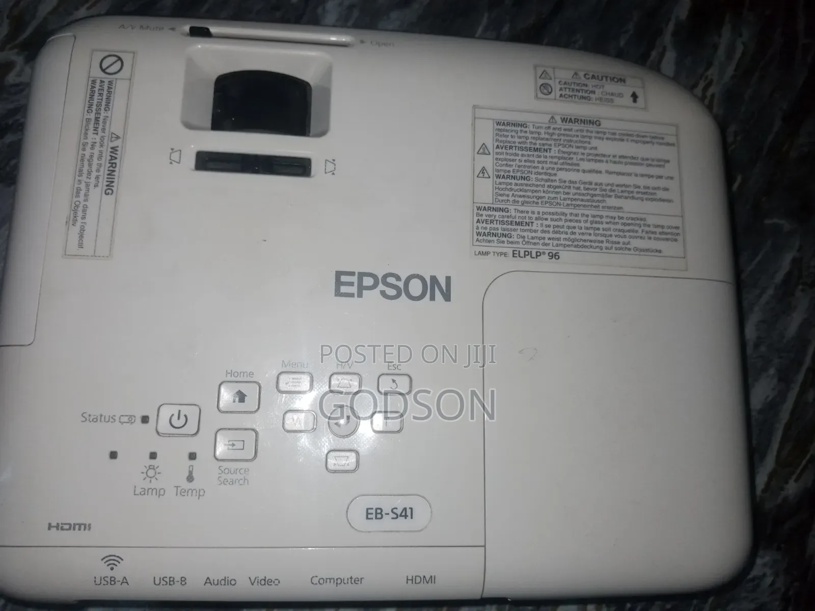Epson LCD Projector H842b