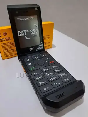 New Cat S22 Flip 16 GB Black
