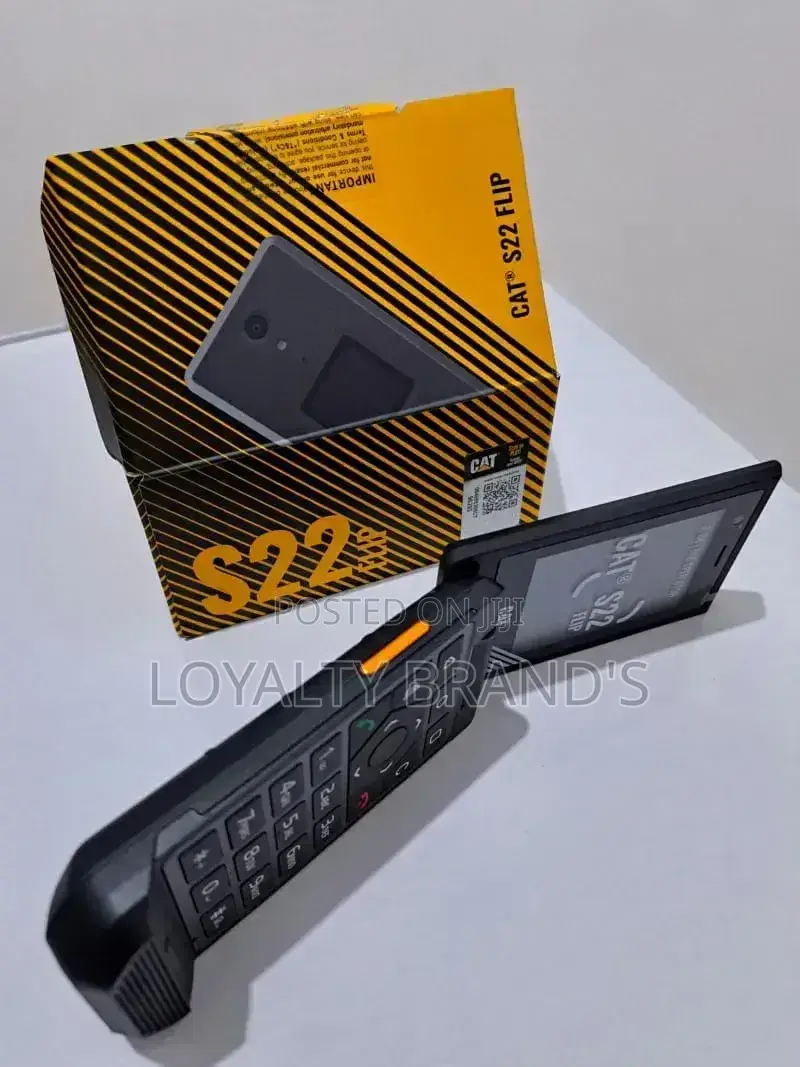 New Cat S22 Flip 16 GB Black