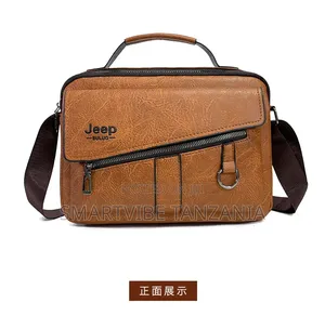 Premium Men's Leather Crossbody Messenger Bags (Jeep Weixier)