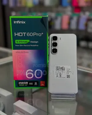 New Infinix Hot 60 Pro+ 256 GB Black