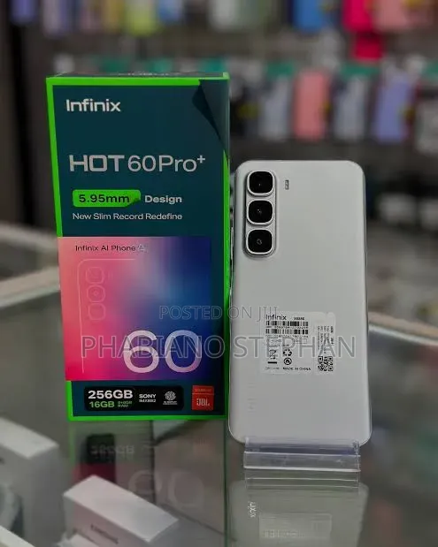 New Infinix Hot 60 Pro+ 256 GB Black
