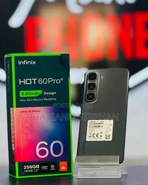 New Infinix Hot 60 Pro+ 256 GB Black