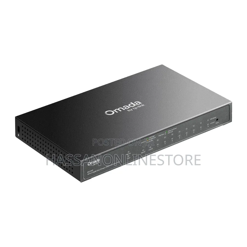 Tp-Link Es210gp 10-Port Gigabit Easy Managed Switch With 8-Port Poe+