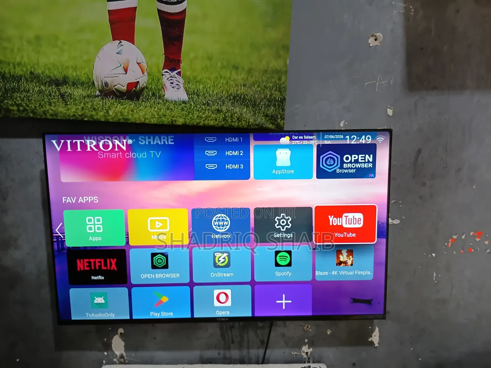 Vitron Smart Tv 43inches