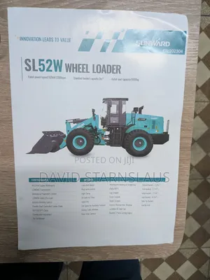 5t Wheel Loader - Sunward Brand