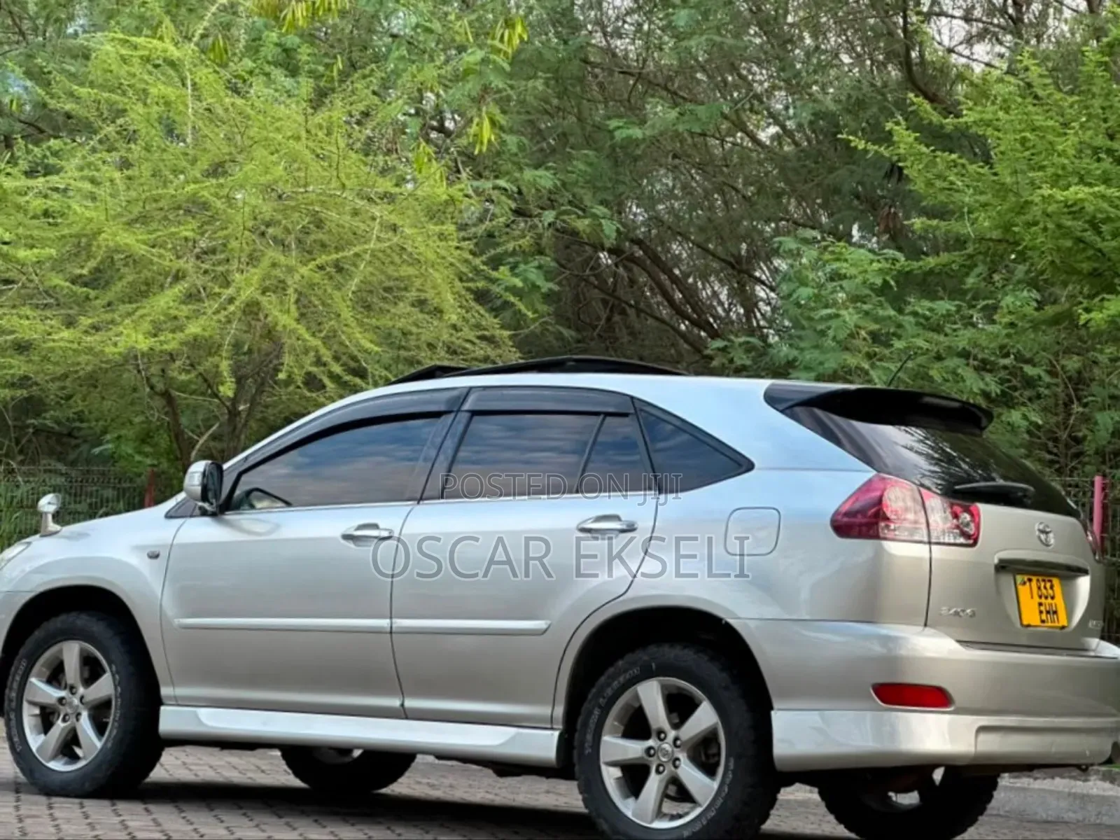 Toyota Harrier 2007 Silver