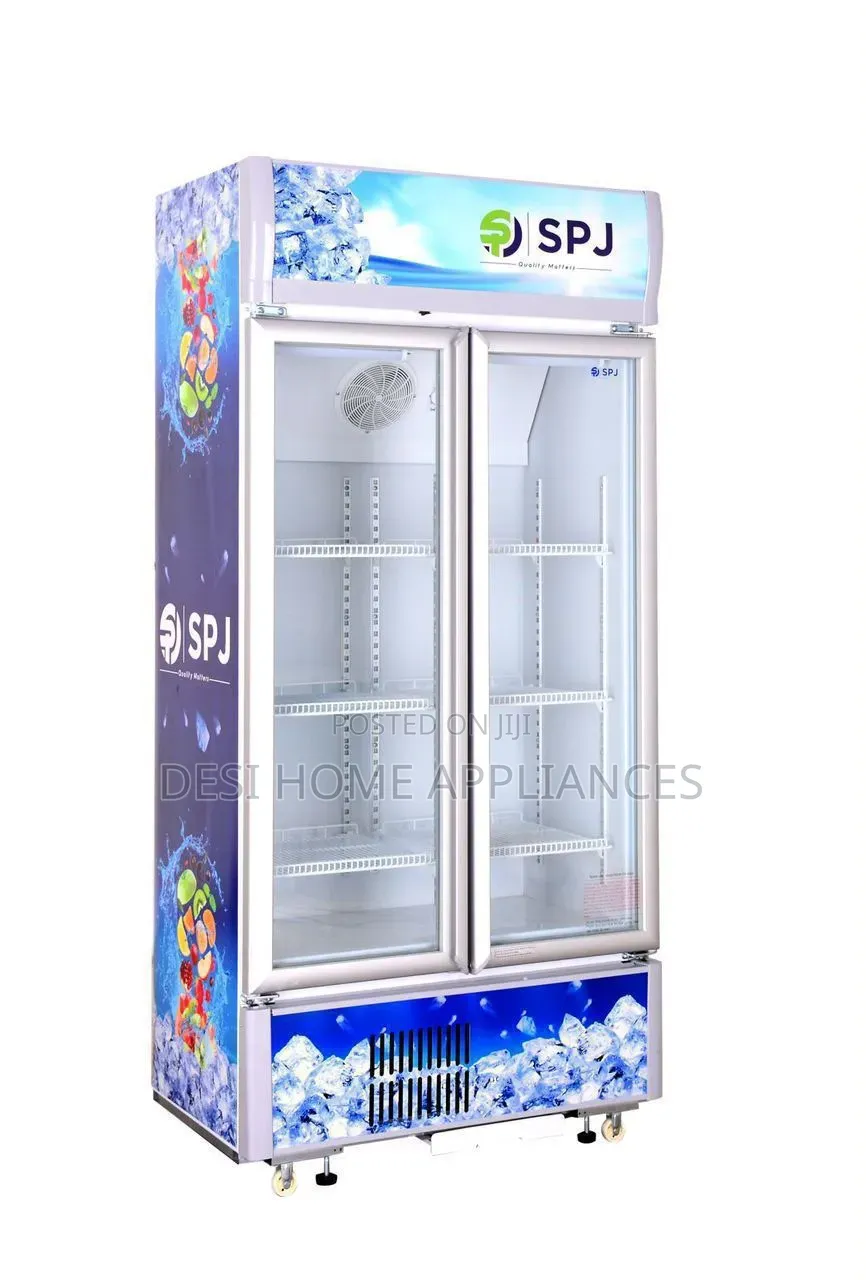 SPJ Showcase Fridge Double Door-490l